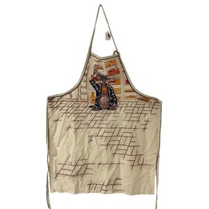 Vtg 1982 E.T. The Extra-Terrestrial Refrigerator Scene Kitchen Apron ET Movie